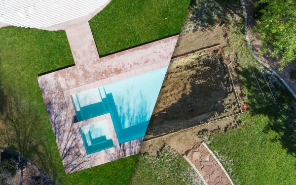 Pool Ground Preparation in Ooltewah