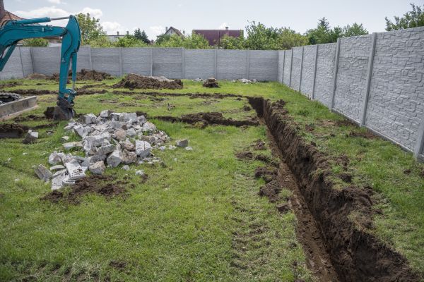 Yard Trenching in Ooltewah