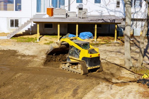 Backyard Grading Service in Ooltewah