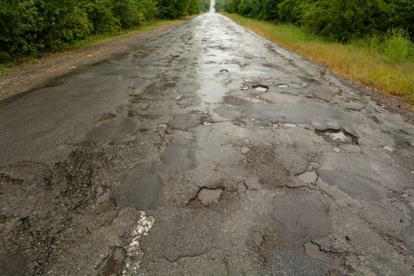 Driveway Erosion Repair in Ooltewah