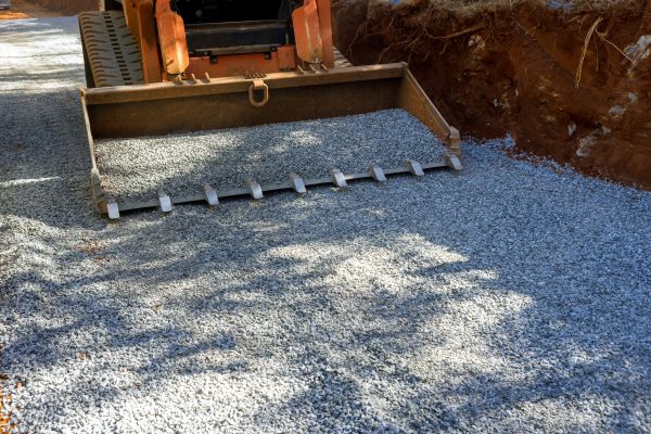 Gravel Driveway Rut Repair in Ooltewah