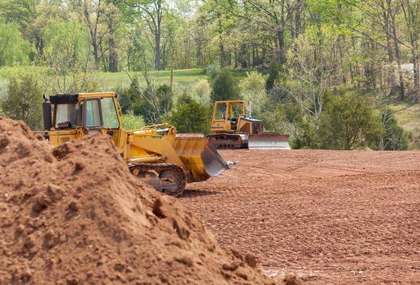 Construction Site Excavation in Ooltewah