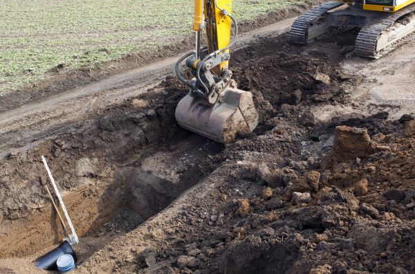 Backhoe Trenching in Ooltewah