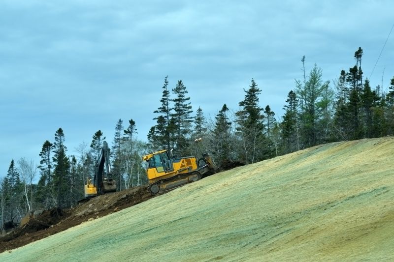 Bulldozer Land Excavation