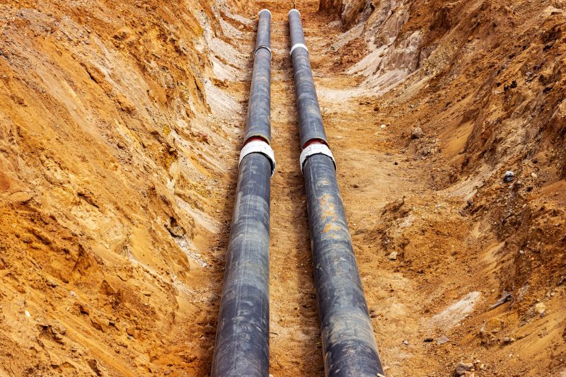 Sewer Line Trenching